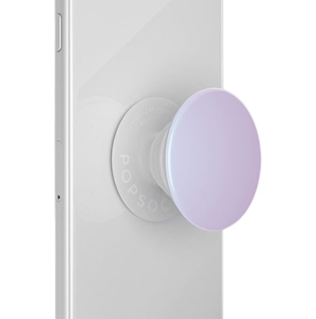 Suport Popsockets Grip Color Chrome Ring White - 1 | YEO
